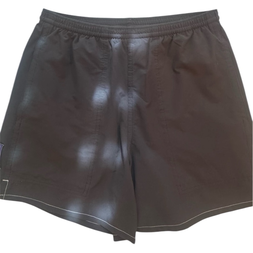 Patagonia Baggies Stretch Elastic Waist Drawstring Athletic Shorts Dark Gray XS